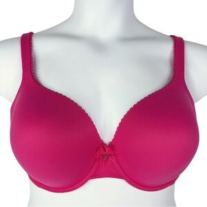 Victoria's Secret Lined Perfect Coverage Bra sz 38DD * Pink Body by Victoria